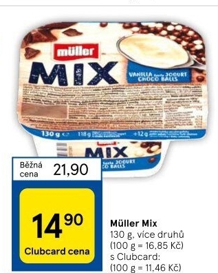 Jogurt Müller Mix
