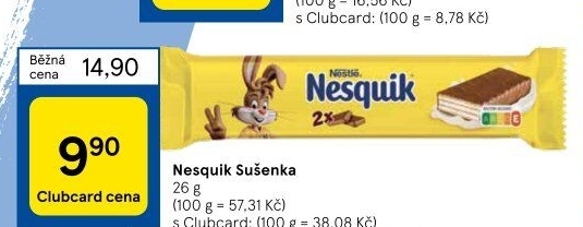 Oplatek Nesquik Nestlé
