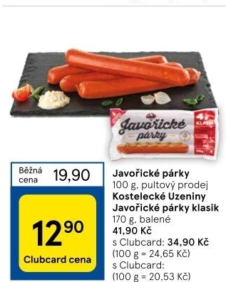 Párky javořické