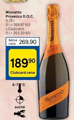 Prosecco DOC Treviso Mionetto