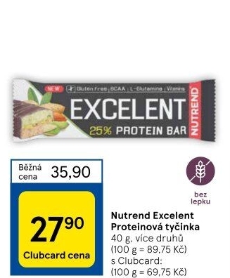 Proteinová tyčinka Excelent Nutrend