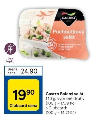 Saláty Gastro