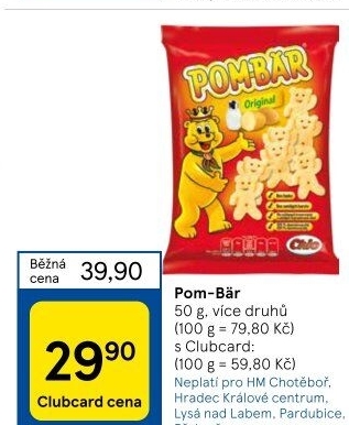 Snack PomBär Chio