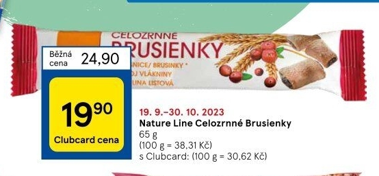 Sušenky Brusienky Nature line
