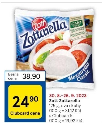 Sýr Zottarella Zott