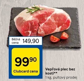 Vepřová plec bez kosti