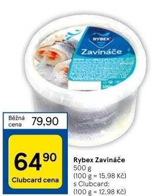 Zavináče Rybex