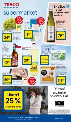 akční leták Tesco 20.9.2023-26.9.2023