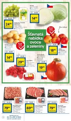akční leták Tesco 20.9.2023-26.9.2023