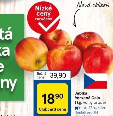 Jablka Gala