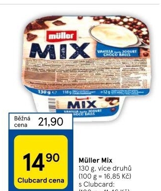 Jogurt Müller Mix