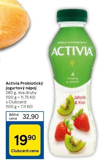 Jogurtový nápoj Activia Danone