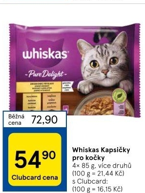 Kapsičky pro kočky Whiskas