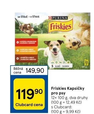Kapsičky pro psy Friskies