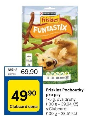Pamlsky pro psy Friskies