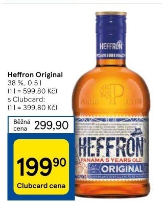 Rum 5YO Heffron Panama