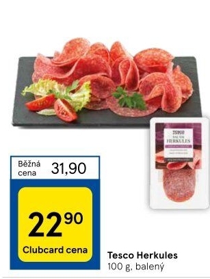 Salám Herkules Tesco
