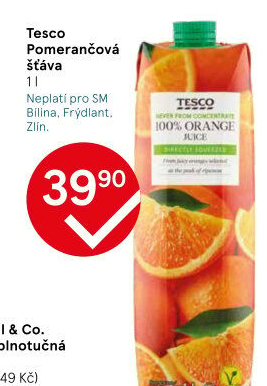 Šťáva Tesco