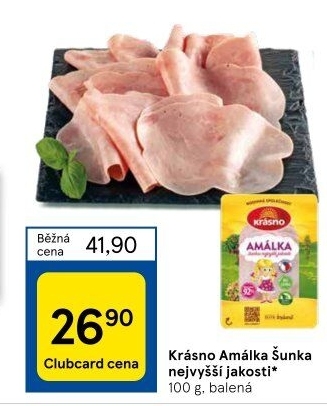 Šunka Amálka nejvyšší jakosti Krásno