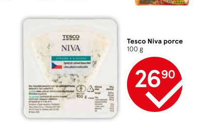 Sýr Niva Tesco