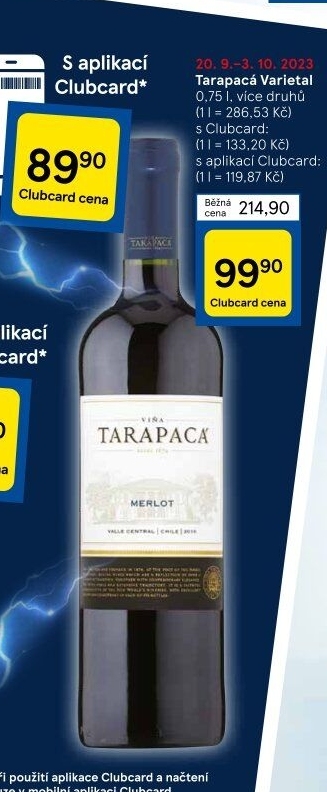 Vína Viňa Tarapaca