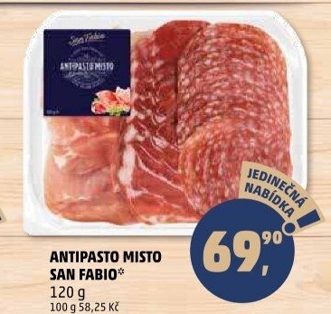 Antipasto Misto San Fabio