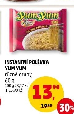 Instantní polévka YumYum