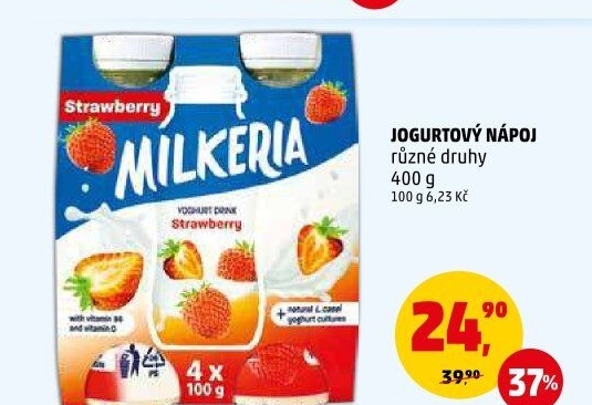 Jogurtový nápoj Milkeria