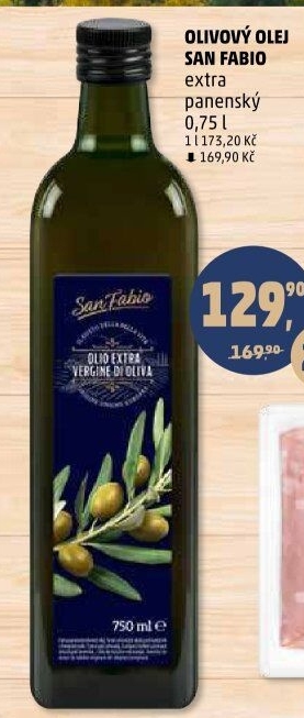 Olivový olej extra panenský San Fabio