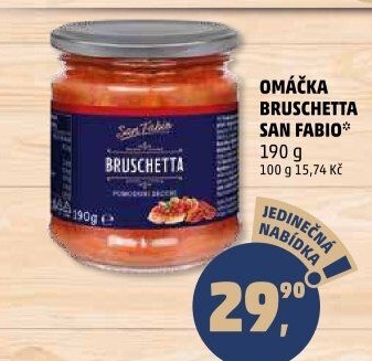 Omáčka Bruschetta San Fabio
