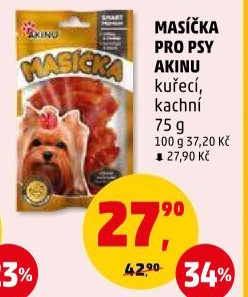 Pamlsky pro psy Masíčka Akinu