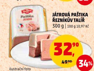 Paštika játrovka Řezníkův talíř