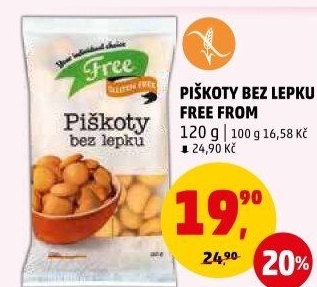 Piškoty bez lepku
