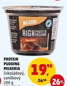 Proteinový pudink Milkeria