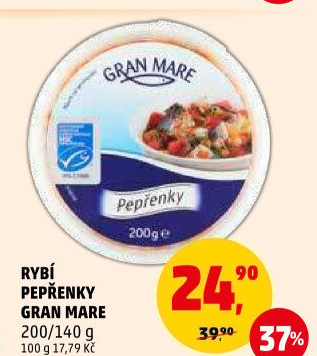Rybí pepřenky Gran Mare