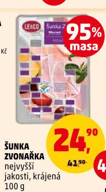 Šunka Zvonařka nejvyšší jakosti LE&amp