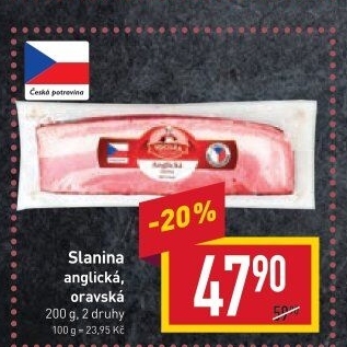 Anglická slanina Vocílka