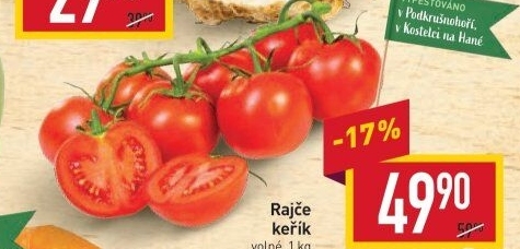 Rajčata keříková Česká farma