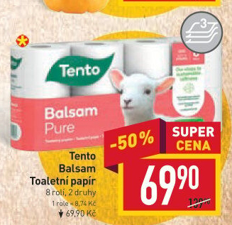 Toaletní papír 3vrstvý Tento