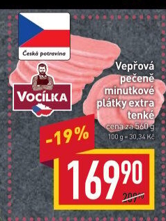Vepřová pečeně Vocílka