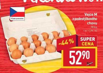 Vejce z podestýlky M