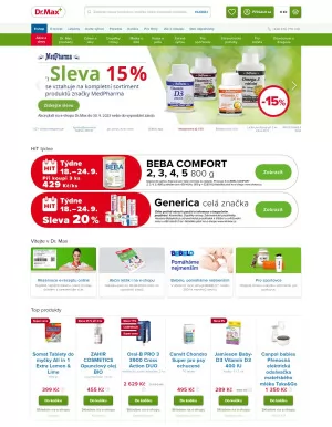 akční leták Dr. Max 20.9.2023-26.9.2023