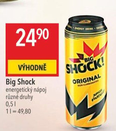 Energetický nápoj Big Shock