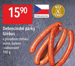 Párky debrecínské Globus