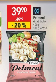 Těstoviny plněnémražené Pelmeni Povar