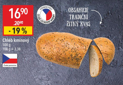 Chléb kmínový