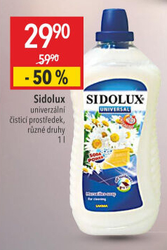 Čistič univerzální Soda Power Sidolux