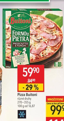 Pizza mražená Buitoni