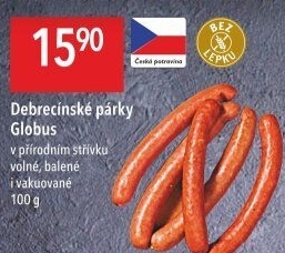Párky debrecínské Globus