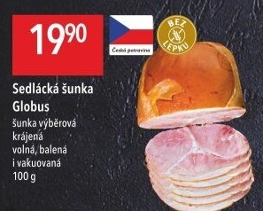 Šunka sedlácká výběrová Globus